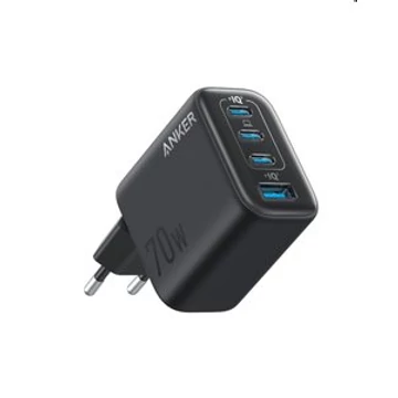 Anker Zolo Charger 70W 4-port PD 3.0 fali töltő fekete (A121CG11)