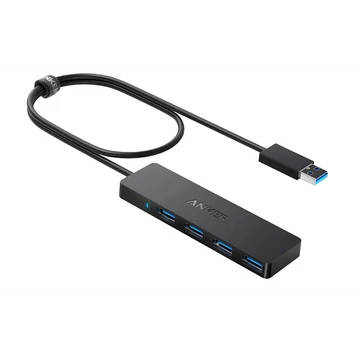 Anker Ultra Slim USB 3.0 HUB 4 port fekete (A7516016)