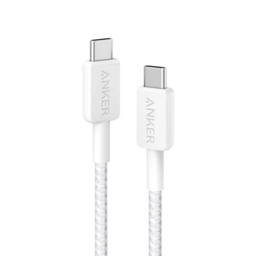 Anker 322 USB-C kábel 0.9m fehér (A81F5G21)