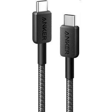 Anker 322 USB-C kábel 1.8m fekete (A81F6G11)