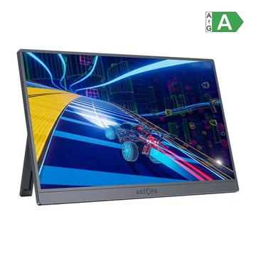 Arzopa Z1FC 16,1" hordozható monitor ezüstszürke (Z1FC Silver Gray)