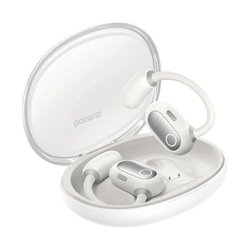 Baseus Eli Sport 1 Open-Ear True Wireless Earbuds Bluetooth fülhallgató fehér (A00064400221-00)