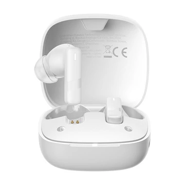 Baseus Bowie E20 True Wireless Earphones Bluetooth fülhallgató fehér (A00069700223-00)