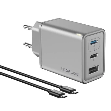 EcoFlow RAPID GaN hálózati töltő 65W (EFA-65W-GAN-CHARGER)
