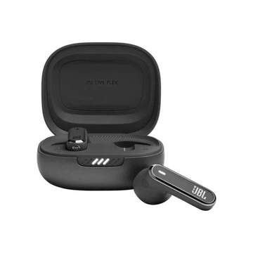 JBL Live Flex TWS Bluetooth fülhallgató fekete (JBLLIVEFLEXBLK)