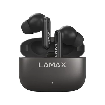 LAMAX SteelClips1 ANC Bluetooth fülhallgató fekete (LXIHMSCPS1AAA)