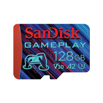 SANDISK microSD GamePlay U3 A2 V30 (SDSQXAA-128G-GN6XN) - 128GB