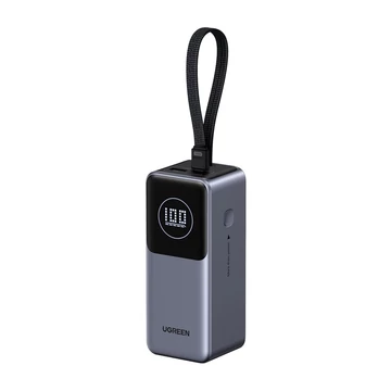 Ugreen PB723 PowerBank 20000 mAh 1x USB-A 2x USB-C 130W szürke (55365B)