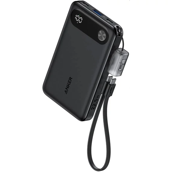 Anker Zolo PowerBank 10000mAh 22.5W USB-C fekete (A110DH11)
