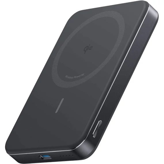 Anker MagGo PowerBank 10000mAh vezeték nélküli mágneses fekete (A1664H11)