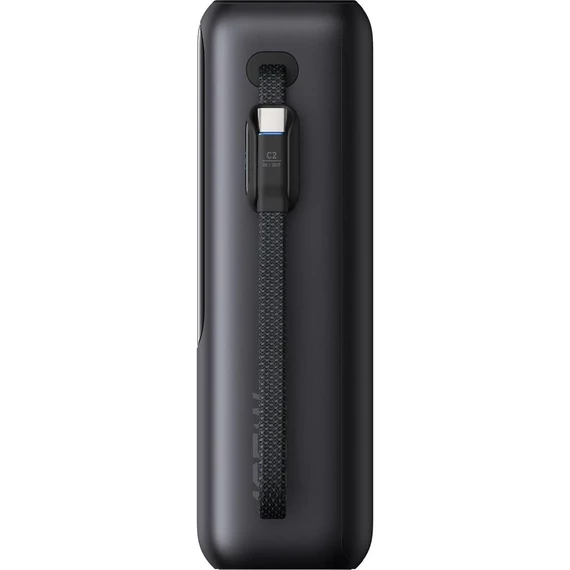 Anker Power Bank 25000mAh, 165W, USB-C kábellel fekete (A1695H11)