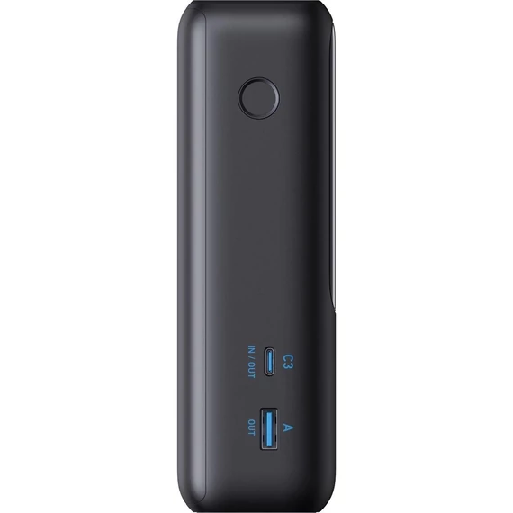 Anker Power Bank 25000mAh, 165W, USB-C kábellel fekete (A1695H11)