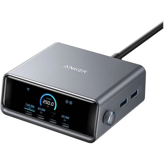 Anker Prime asztali töltő 250W ezüst (A2345341)