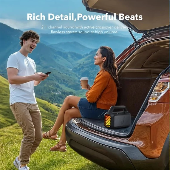 Anker Soundcore Boom 2 BT6.0 Bluetooth hangszóró zöld (A3138062)