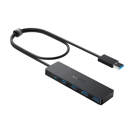 Anker Ultra Slim USB 3.0 HUB 4 port fekete (A7516016)