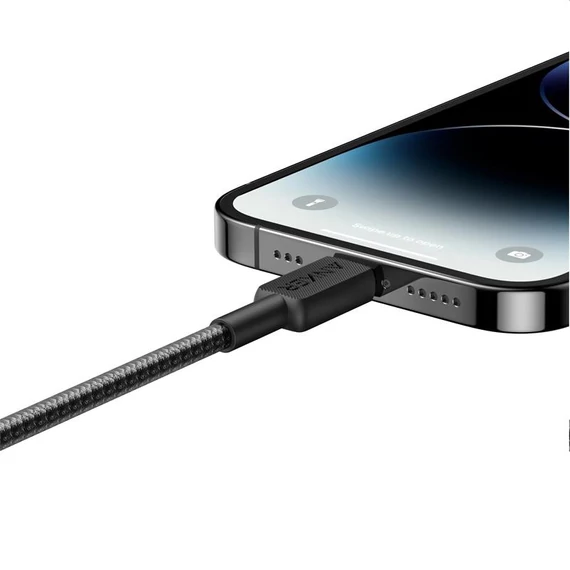 Anker 322 USB-C - Lightning kábel 1.8m fekete (A81B6G11)