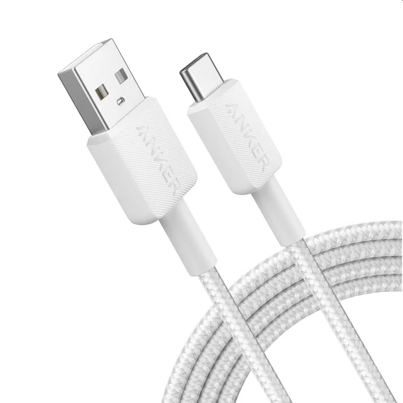 Anker 322 USB-A - USB-C kábel 1.8m fehér (A81H6G21)