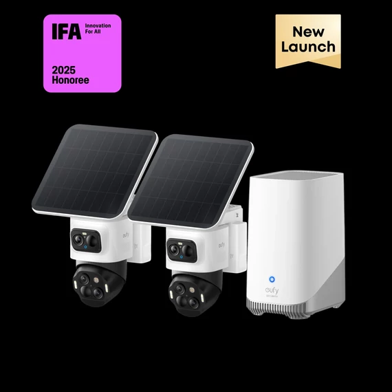 Anker EufyCam S4 2-Cam Kit kültéri biztonsági kamera készlet (E81723W1)