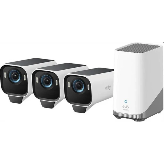 Anker EUFYCAM S3 Pro Biztonsági Kamera Rendszer (3+1) 4K UHD (T88933W1)