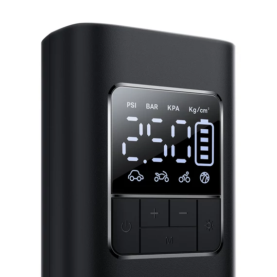 Baseus Super Mini Pro vezeték nélküli kompresszor fekete (C11159300111-00)