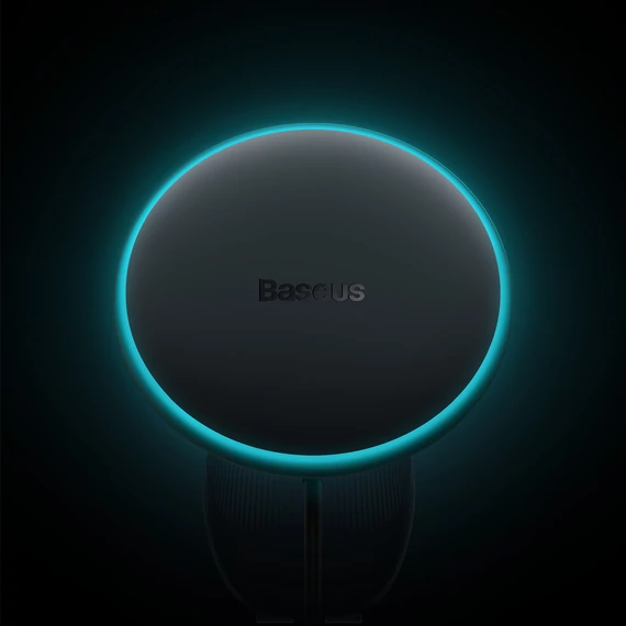 Baseus CW01 mágneses vezetéknélküli autós töltő szellőzőrácsra 15W fekete (C40141001111-00)