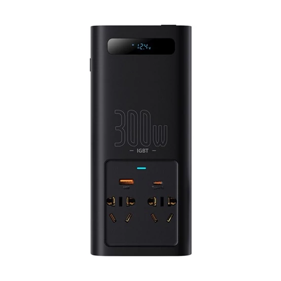 Baseus IGBT autós inverter 300W fekete