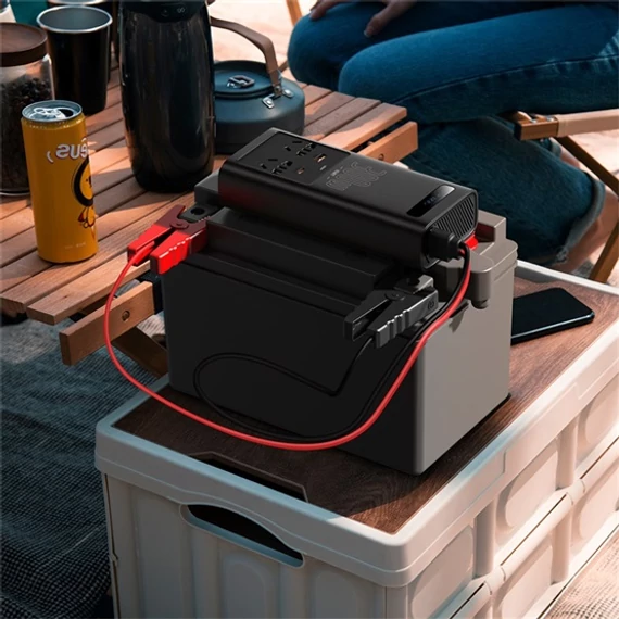 Baseus IGBT autós inverter 300W fekete
