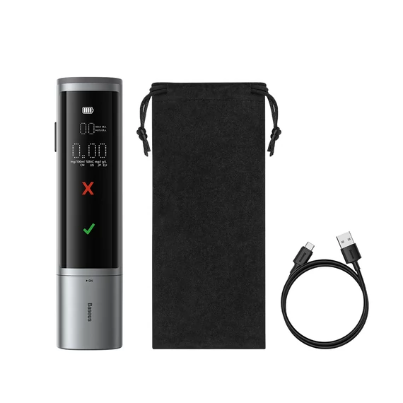 Baseus SafeJourney Pro Series alkoholszonda szürke (CRCX060014)