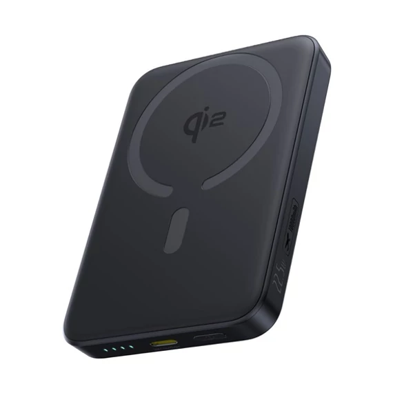 Baseus EnerFill FM12 Qi2i mágneses PowerBank 10000mAh 22.5W fekete (E0028500)
