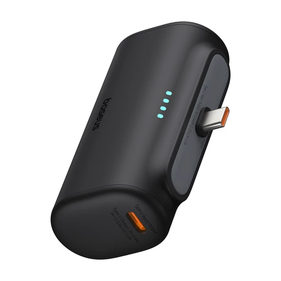 Baseus Compact 20W PowerBank 5000mAh USB-C fekete (P10068306113-00)