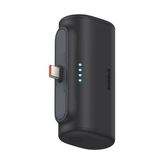 Baseus Compact 20W PowerBank 5000mAh USB-C fekete (P10068306113-00)
