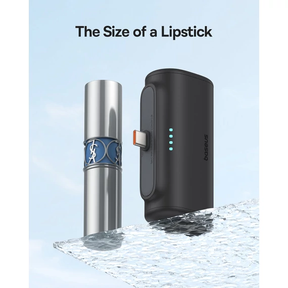 Baseus Compact 20W PowerBank 5000mAh USB-C fekete (P10068306113-00)