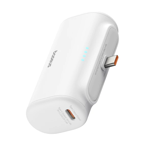 Baseus Compact 20W PowerBank 5000mAh USB-C fehér (P10068306213-00)