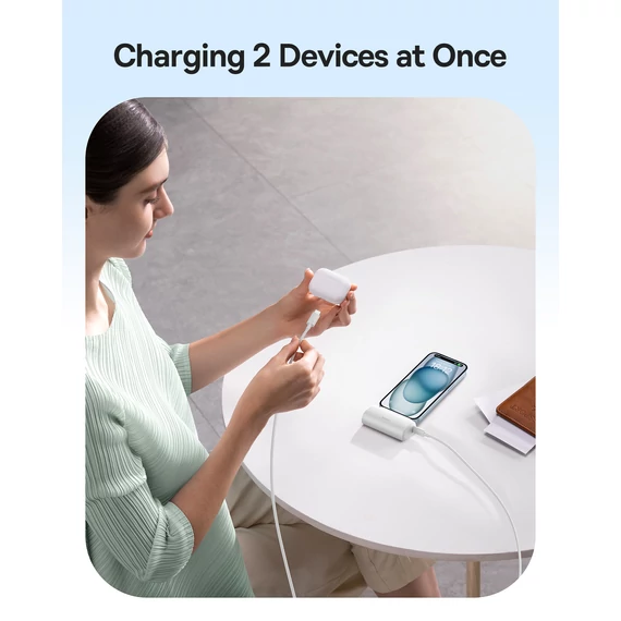 Baseus Compact 20W PowerBank 5000mAh USB-C fehér (P10068306213-00)