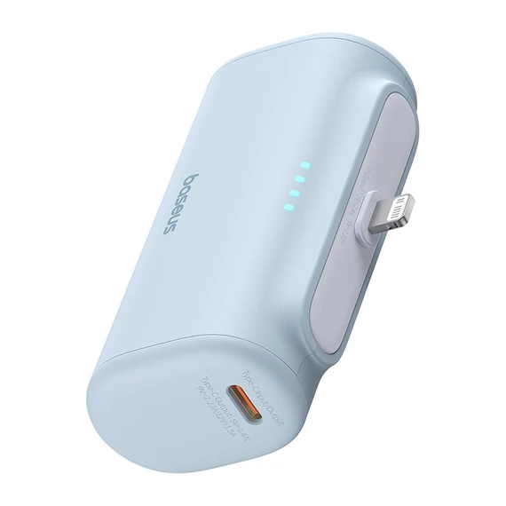 Baseus Compact 20W PowerBank 5000mAh Lightning kék (P10068307313-00)