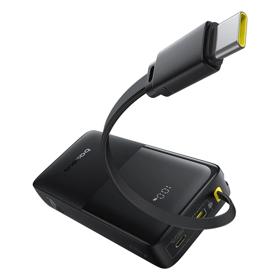 Baseus Bipow 2 PowerBank 20000 mAh 20W USB-C fekete (P10077101113-01)
