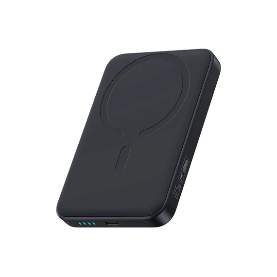 Baseus EnerFill FM11 Ultra Mini mágneses PowerBank 10000mAh 22.5W fekete (P1008210E123-00)