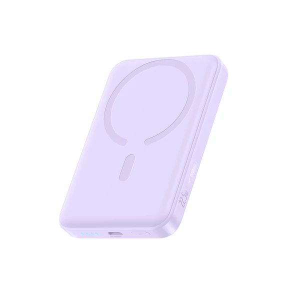 Baseus EnerFill FM11 Ultra Mini mágneses PowerBank 10000mAh 22.5W lila (P1008210E513-00)