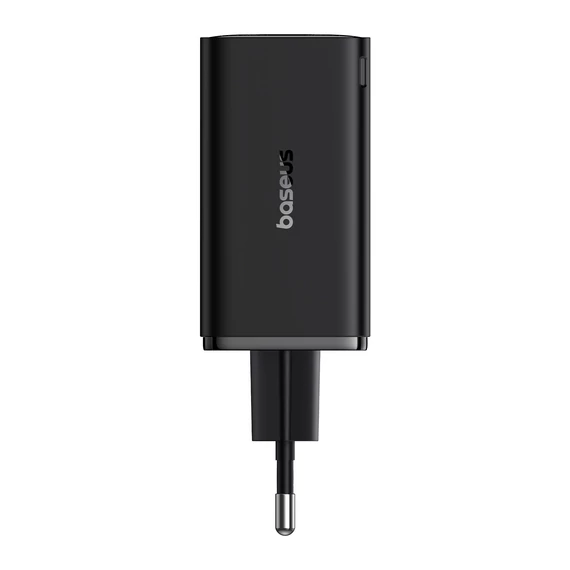 Baseus GaN6 Pro hálózati gyorstöltő 65W 2×USB-C + 2×USB-A fekete (P10162701113-00)