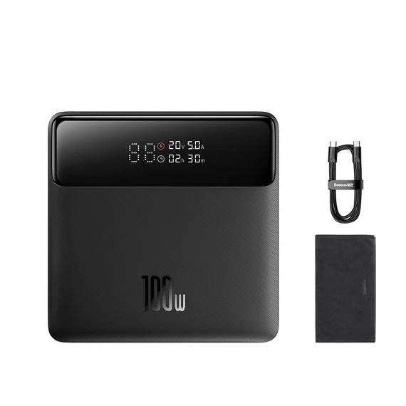 Baseus Blade PowerBank 20000 mAh 100W fekete (PPBL000301)