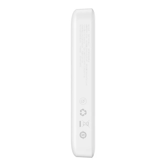 Baseus Magnetic Mini Powerbank, USB-C, 10000mAh, 20W, MagSafe (fehér)