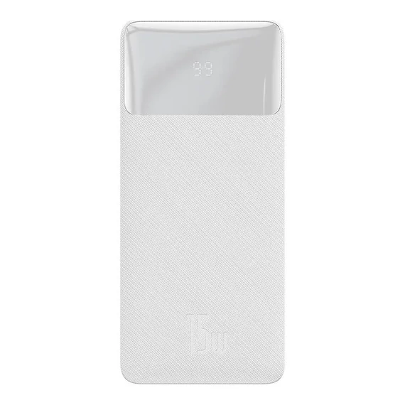 Baseus Bipow Powerbank, 20000mAh, 15W (fehér)