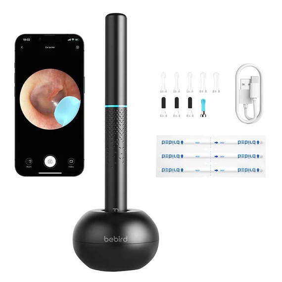 Bebird M9 S fültisztító kamera otoszkóp fekete (Bebird M9 S black)