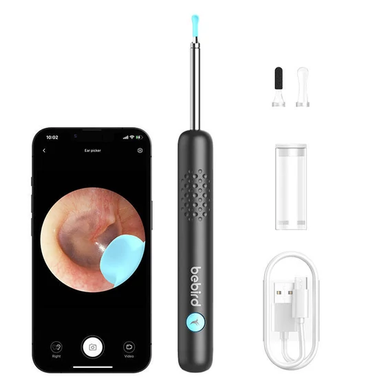 Bebird R1 fültisztító kamera otoszkóp fekete (Bebird R1 black)