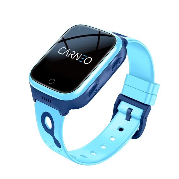 CARNEO GuardKid+ 4G Platinum gyerek okosóra kék