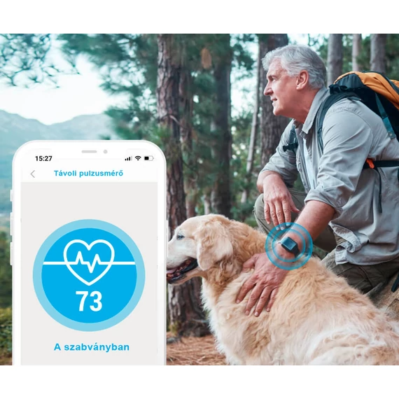 CARNEO SeniorSafe+ 4G okosóra időseknek fekete