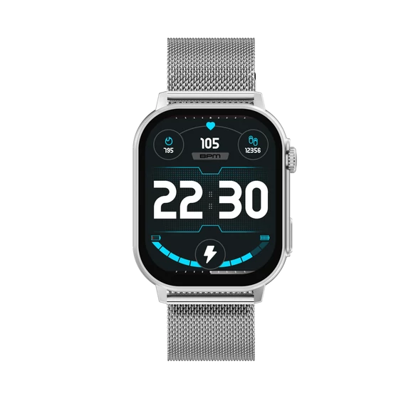 CARNEO Zephyr Ultra HR+ ezüst okosóra