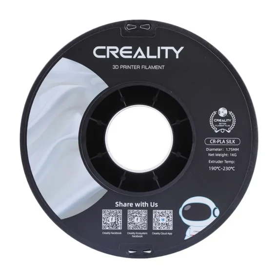 Creality CR-Silk PLA filament fehér (3301120004)