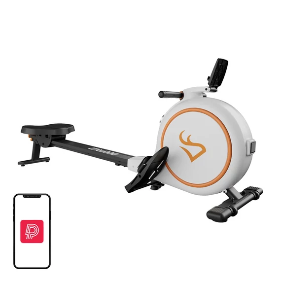 DeerRun RW600 mágneses evezőgép fehér (R1rowing)