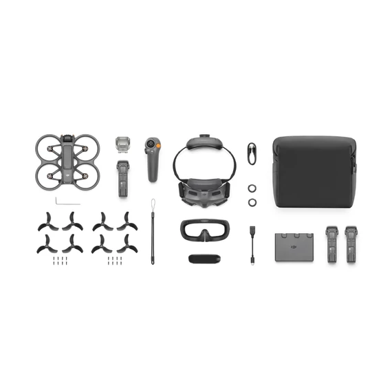 DJI Avata 2 Fly More Combo (Three Batteries) + DJI FPV Remote Controller 3